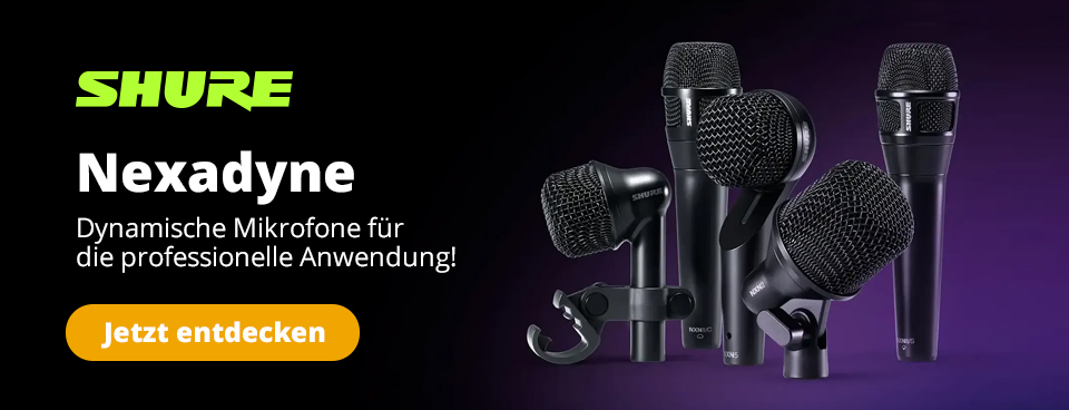 Shure Nexadyne Mikrofone