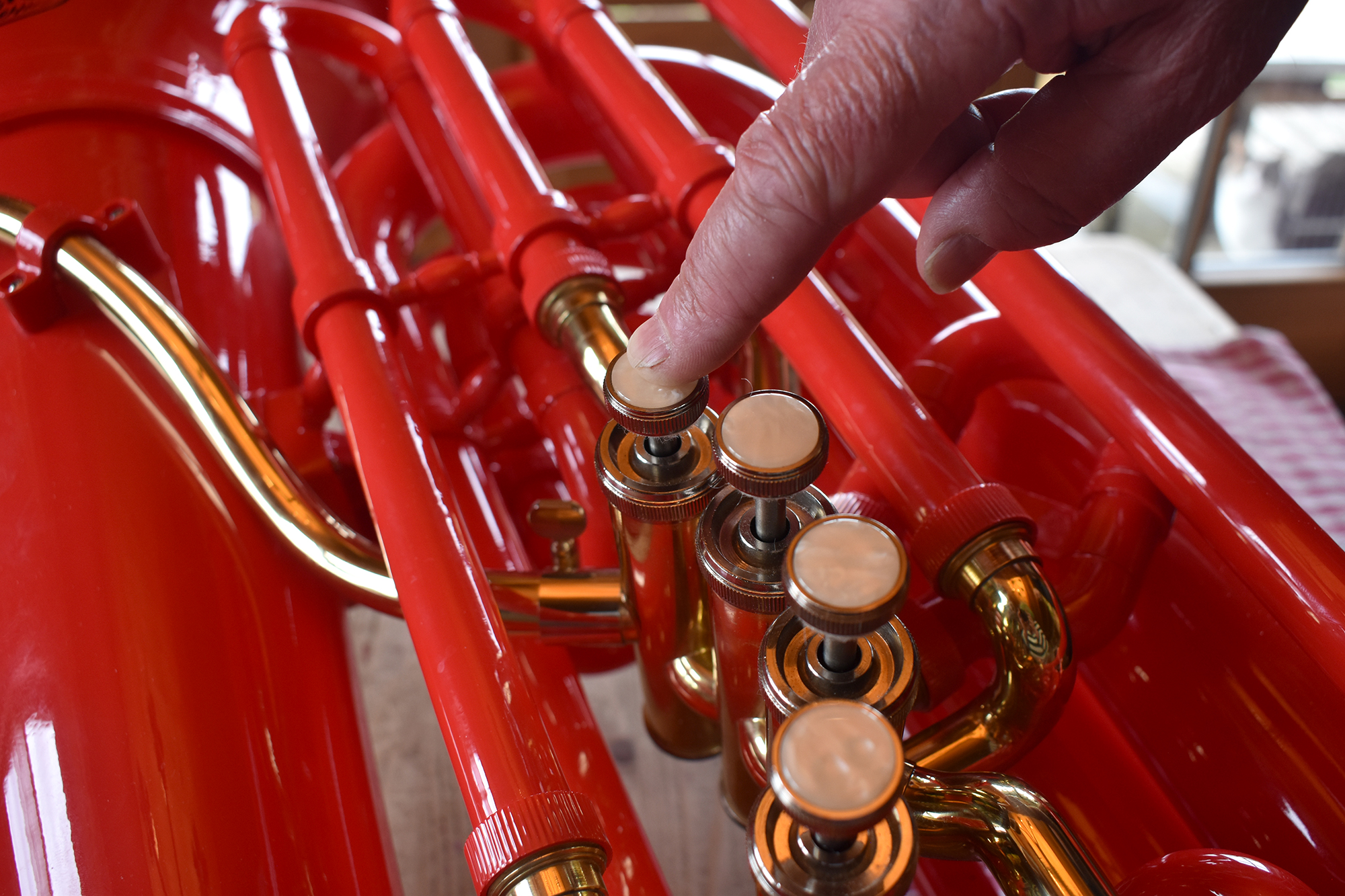 Überprüfen, ob das Pumpventil gut läuft